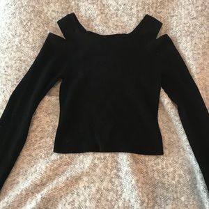 Crop Long Sleeve Sweater
